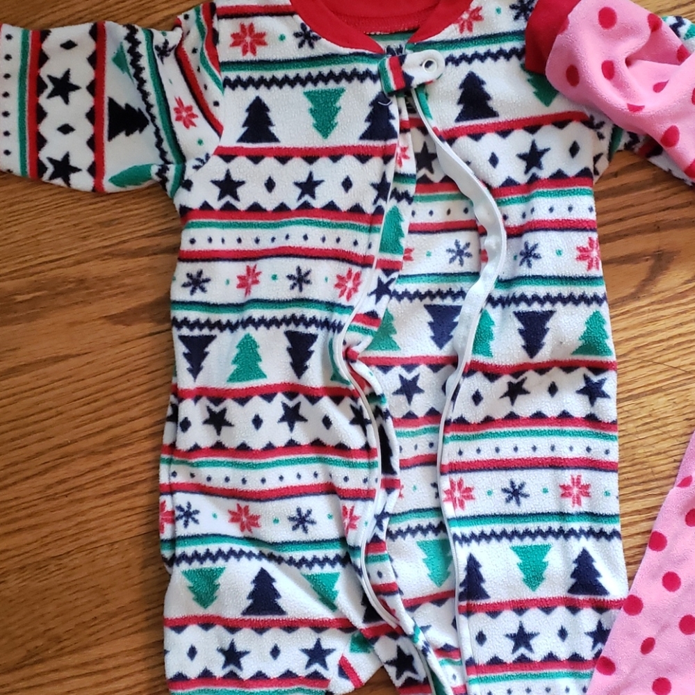 Set of 3 Christmas pajamas - Picture 3 of 4